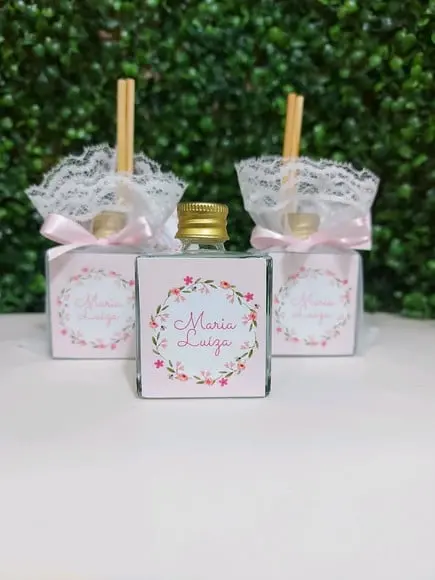 Lembrancinha Aromatizador 50 ml Jardim