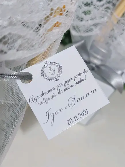 Lembrancinha Aromatizador 50 ml Casamento