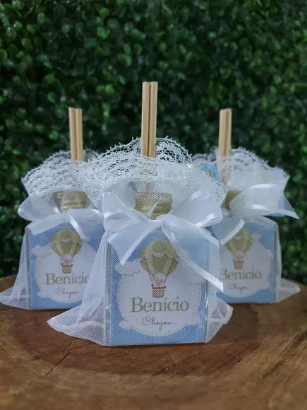 Lembrancinha Aromatizador 50ml/ Maternidade Ovelha no Balão