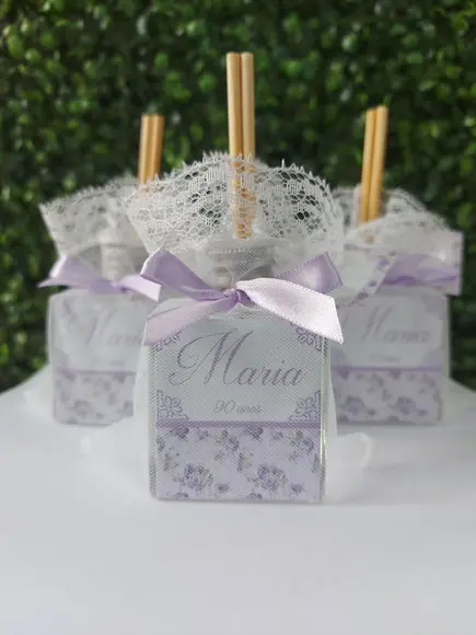 Lembrancinha de Aniversário 90 Anos - Aromatizador 50ml