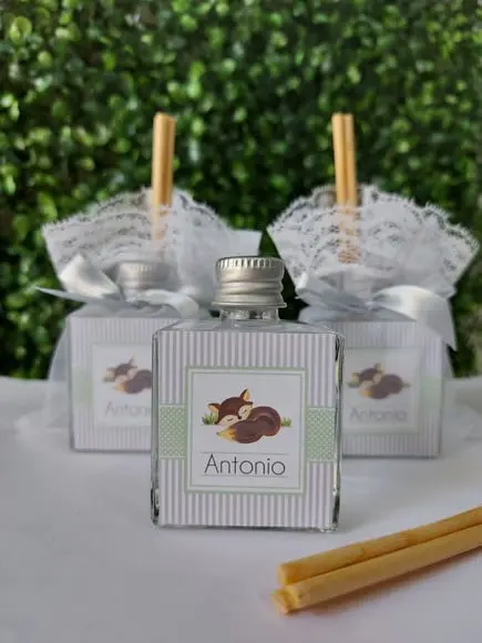 Lembrancinha de Nascimento / Aromatizador 50ml / Raposa