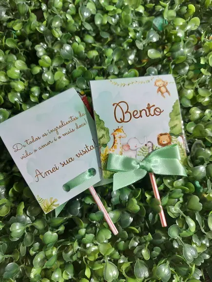 Lembrancinha Pirulito Coração Personalizado