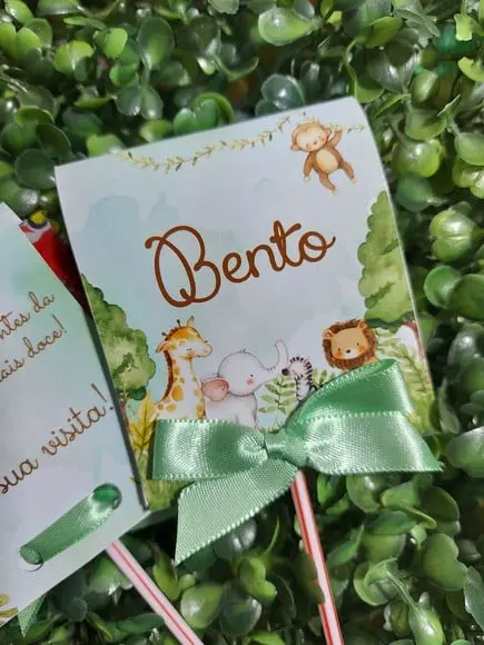 Lembrancinha Pirulito Coração Personalizado