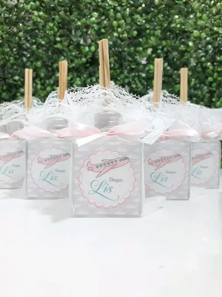 Lembrancinha. Aromatizador Vidro Cubo 50 Ml. Chegada