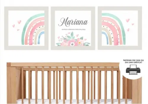 Quadrinhos Para Quarto Infantil. Imprima Você Mesmo!
