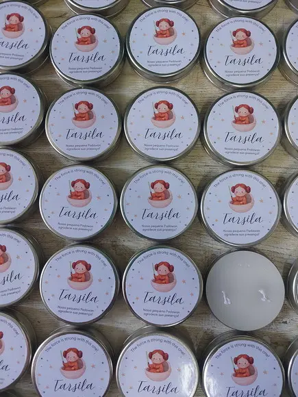 Vela Perfumada na Latinha / Lembrança Guerra nas Estrelas