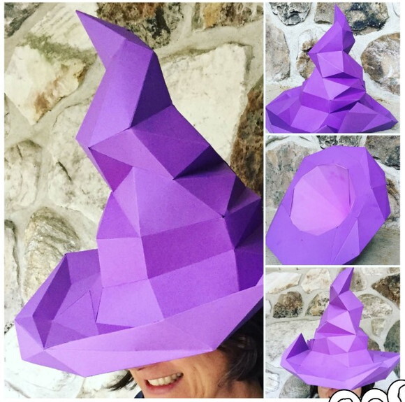 Chapéu Seletor - Arquivo de Corte Low Poly 3d (svg, Studio3)