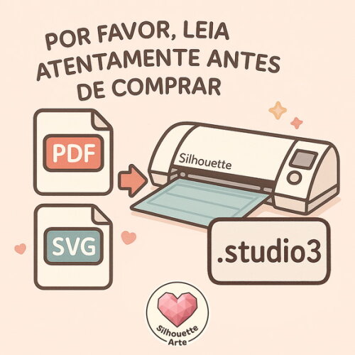 Conversão de Arquivos pdf Svg para Silhouette (.studio3)