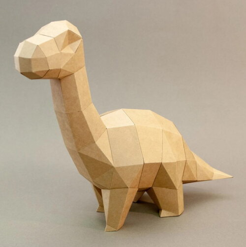 Kit Baby Dinossauros - Arquivo de Corte Low Poly 3d (em Pdf)