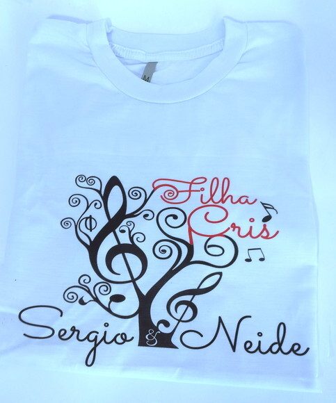 3 Camiseta personalizada musica