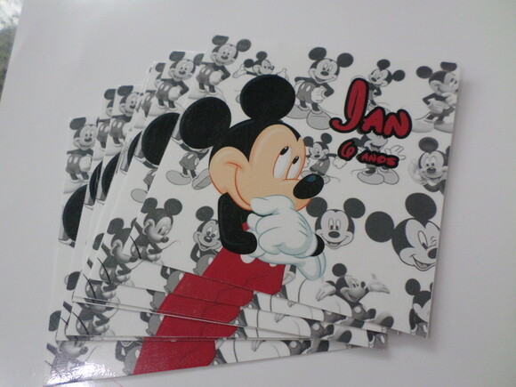 Adesivo para Caixa mdf Mickey