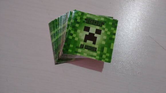 Adesivo para caixa mdf minecrafit