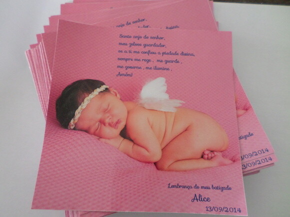 Adesivos caixa mdf batizado