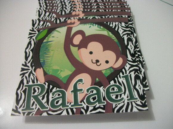 Adesivos Para Caixa De Mdf safari