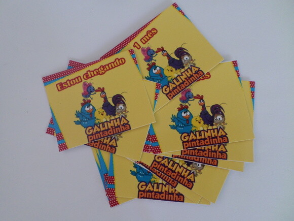 Adesivos para caixa mdf galinha pintadi