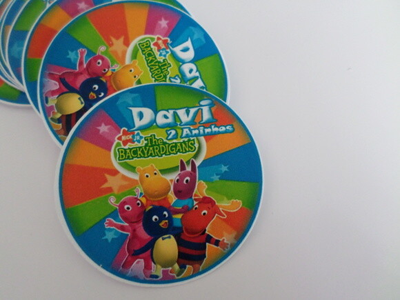 Adesivos Para Latinha backyardigans