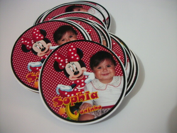 Adesivos  Para Latinha Da Minie