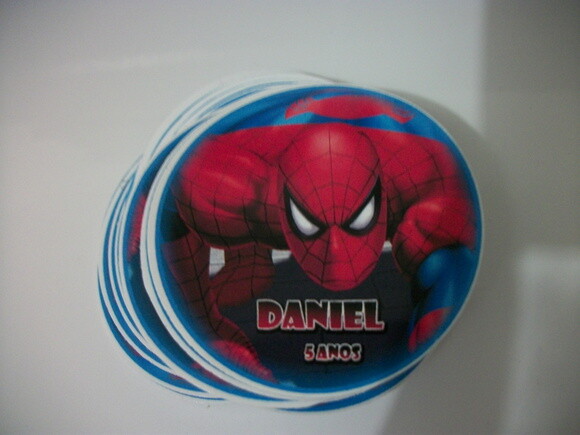 Adesivos Para Latinha homem aranha