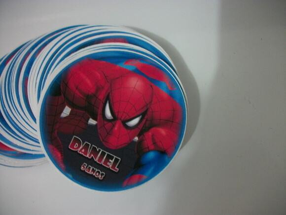 Adesivos Para Latinha homem aranha