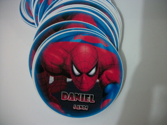 Adesivos Para Latinha homem aranha
