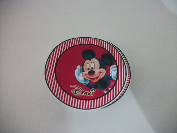Adesivos  Para Latinha Mickey
