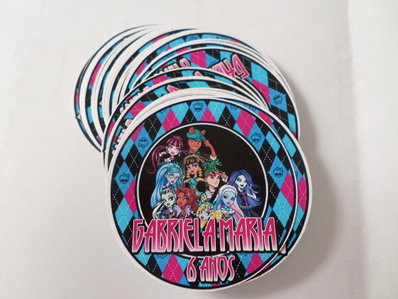 Adesivos Para Latinha monster high