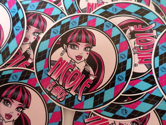Adesivos Para Latinha monster high