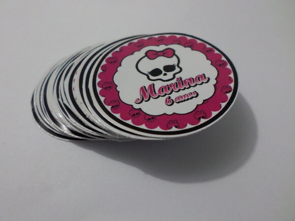 Adesivos Para Latinha Monster High