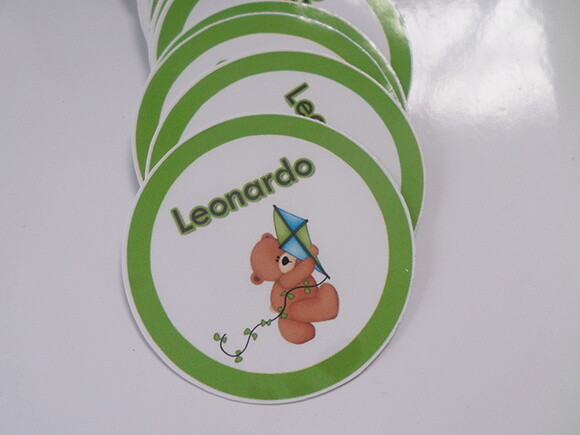 Adesivos Para Latinha ursinho