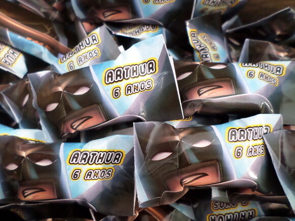 bala personalizada batman