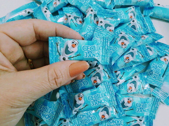 Bala Personalizada Cinderela