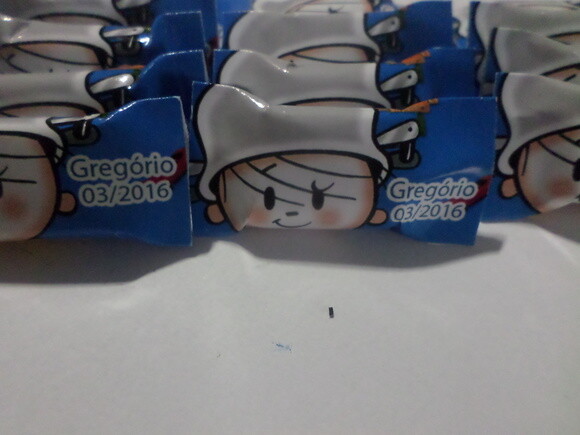 Bala Personalizada menino maluquinho