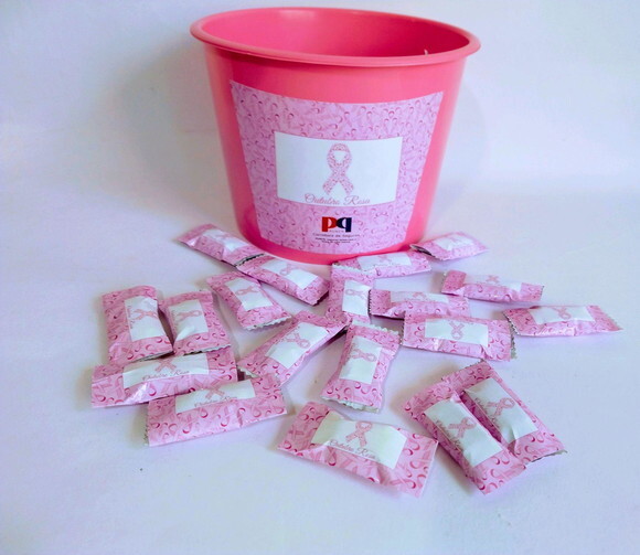Bala Personalizada outubro rosa