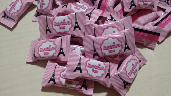 Balas Personalizadas Barbie paris
