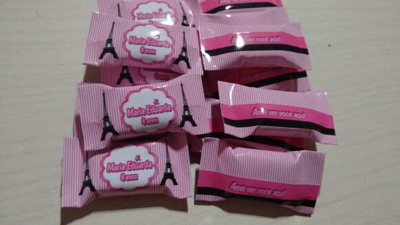 Balas Personalizadas Barbie paris