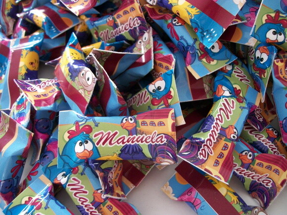 Balas Personalizadas galinha pintadinha