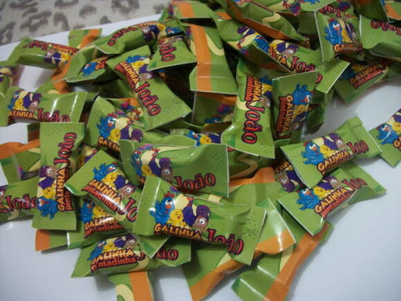 Balas Personalizadas Galinha Pintadinha