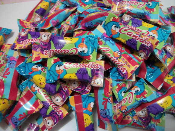 Balas Personalizadas Galinha Pintadinha