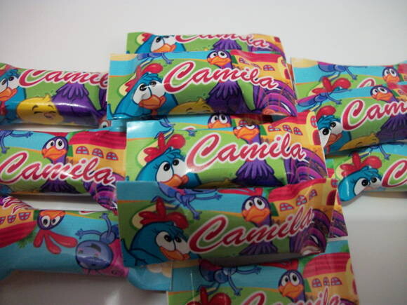 Balas Personalizadas Galinha Pintadinha