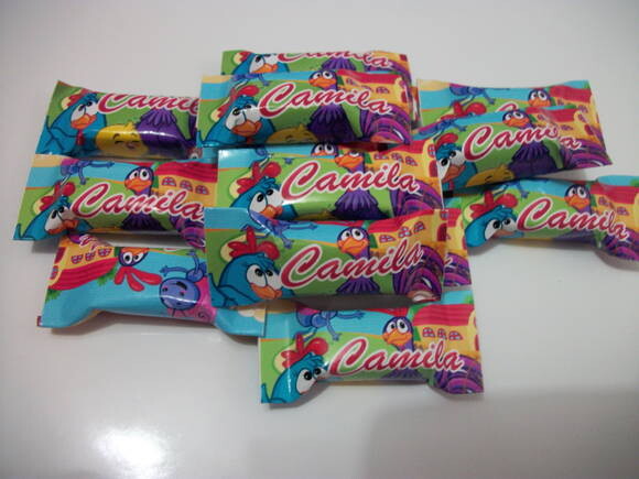 Balas Personalizadas Galinha Pintadinha