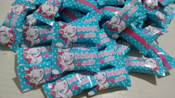 Balas Personalizadas gata marie