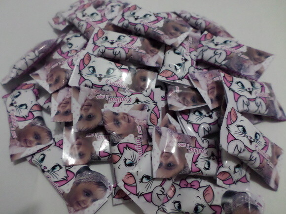 Balas Personalizadas gata marie