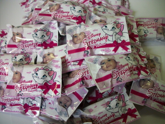 Balas Personalizadas Gatinha Marie