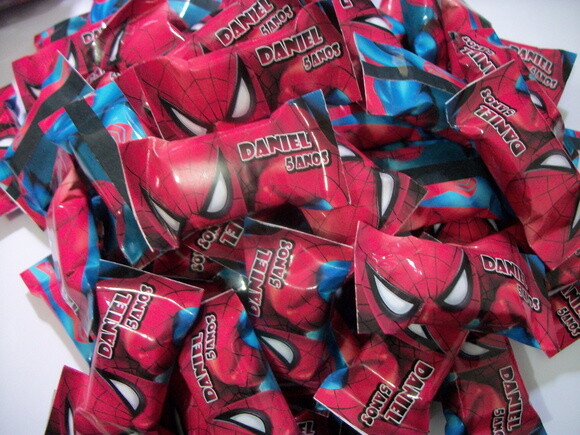 Balas Personalizadas homem aranha
