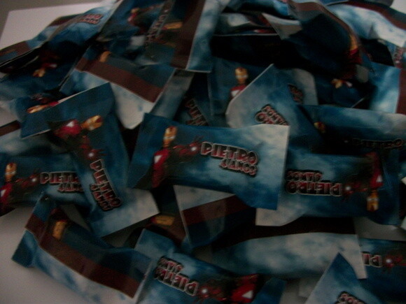 Balas Personalizadas homem de ferro