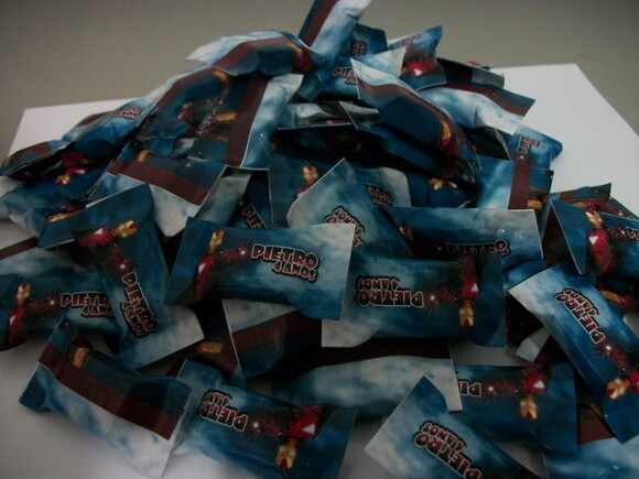 Balas Personalizadas homem de ferro