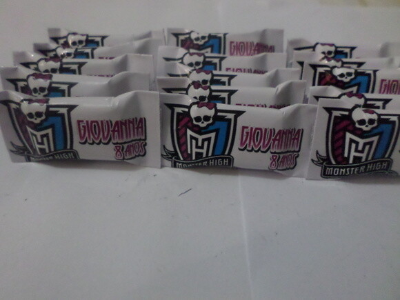 Balas Personalizadas monster high