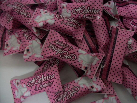 Balas Personalizadas Ursinha