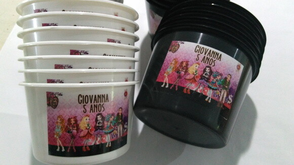 Balde de Pipoca Ever After High