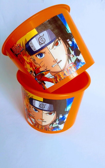 Balde de Pipoca Personalizado Naruto